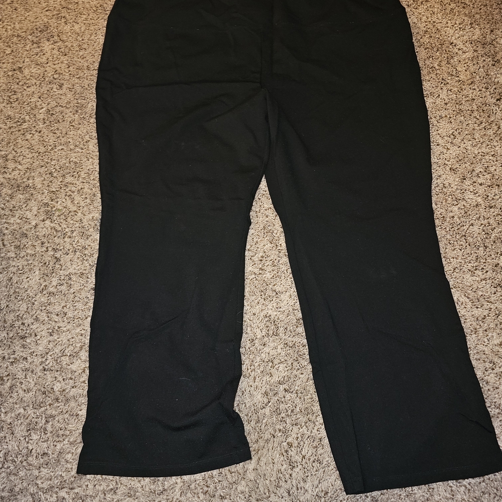 Black Bootcut Leggings